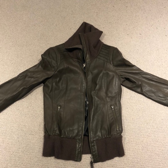 Mackage leather jacket medium. - Picture 1 of 8